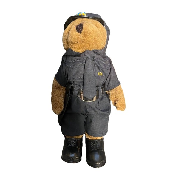 NY Teddy Other - NY Teddy NYPD 9-11 Commemorative Bear in Collectors Package Used w/Tags